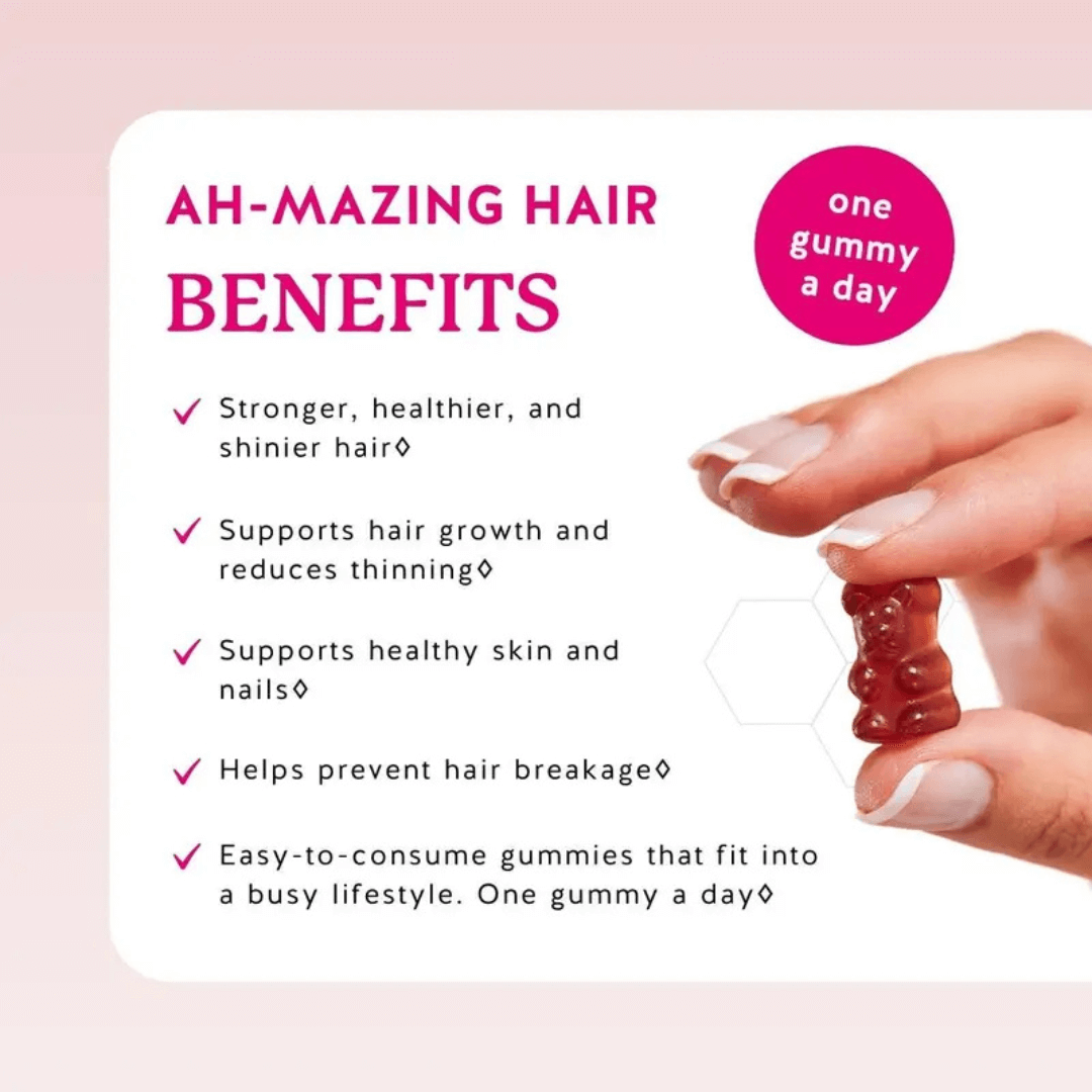 Biotin Gummies for Quick Hair Growth