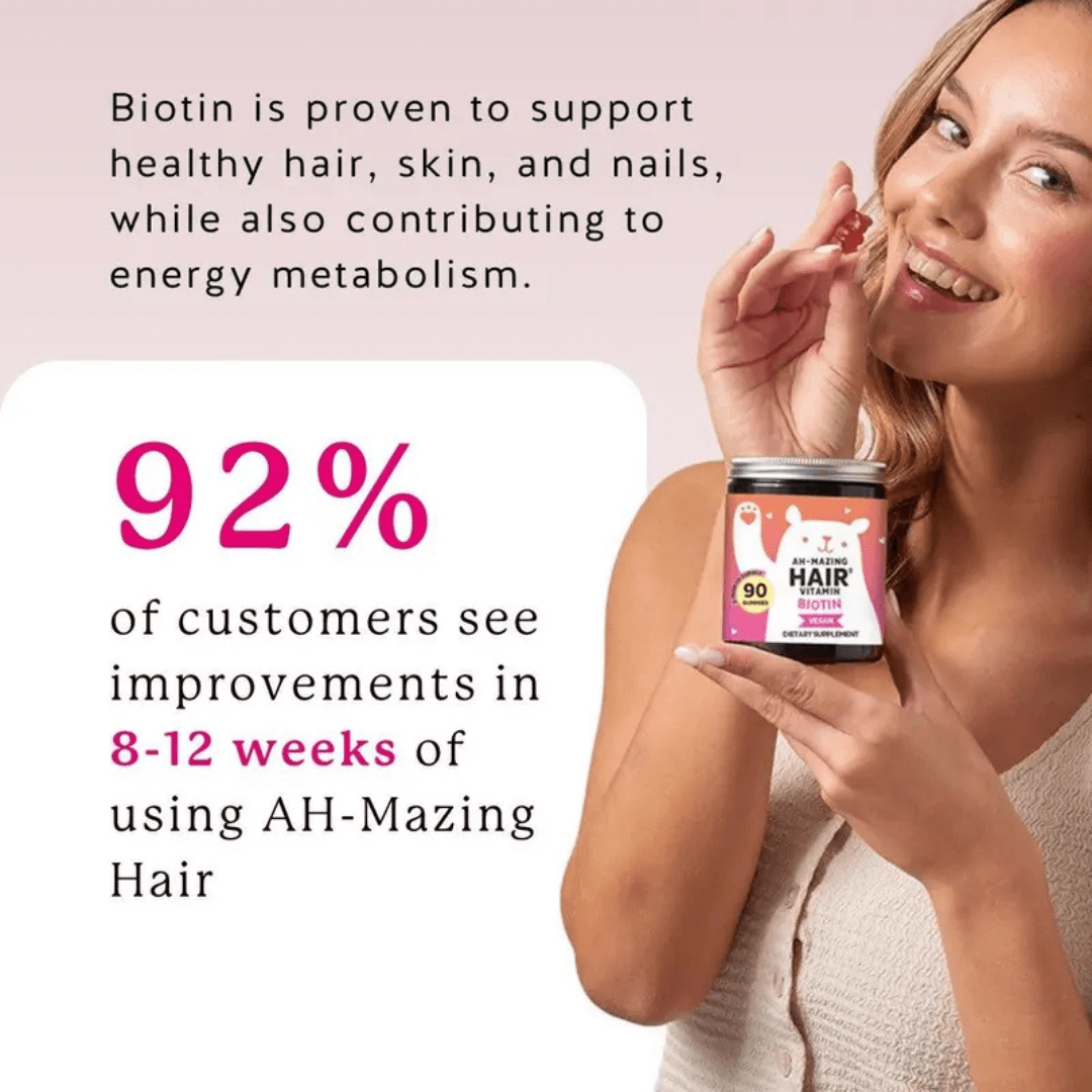 Biotin Gummies for Quick Hair Growth