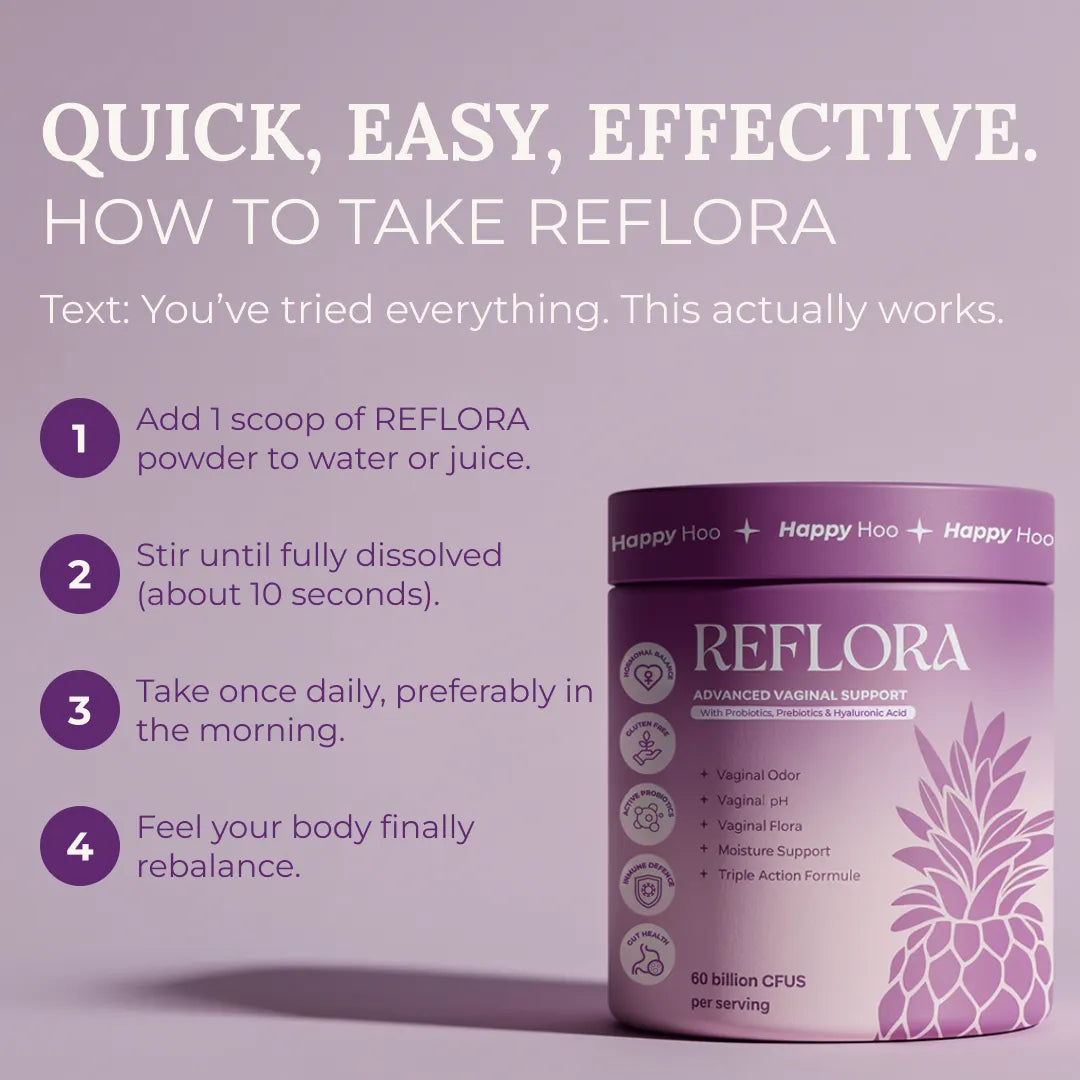 #1 Best-Selling Vaginal Probiotic Powder — REFLORA
